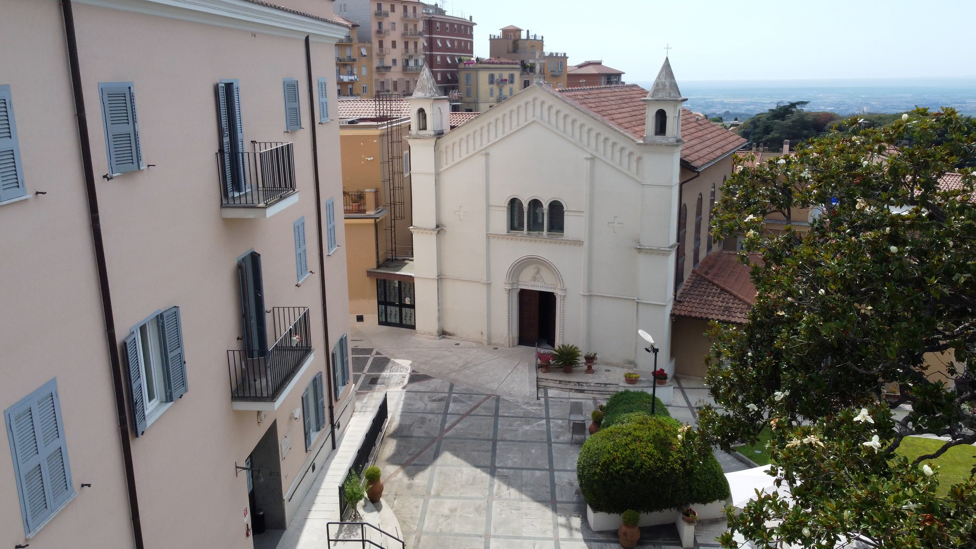 Vista esterna della Casa